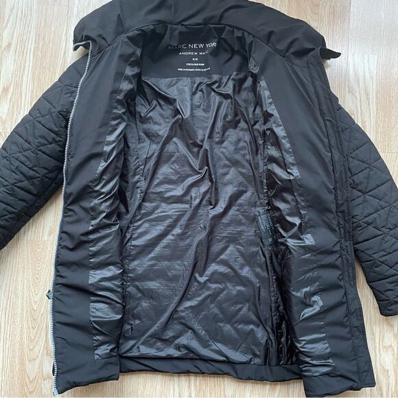 Marc New York Black Quilted Puffer Jacket - Size: Medium - Picture 6 of 11